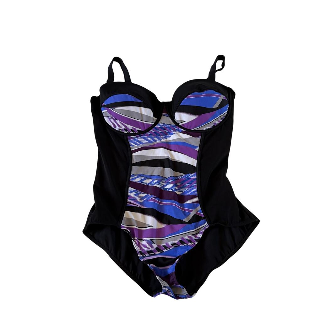 Swimsuits for All Underwire One Piece Bathing Swim Suit Plus Size 20
